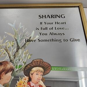 Inspirational Wall Art with Gold Frame